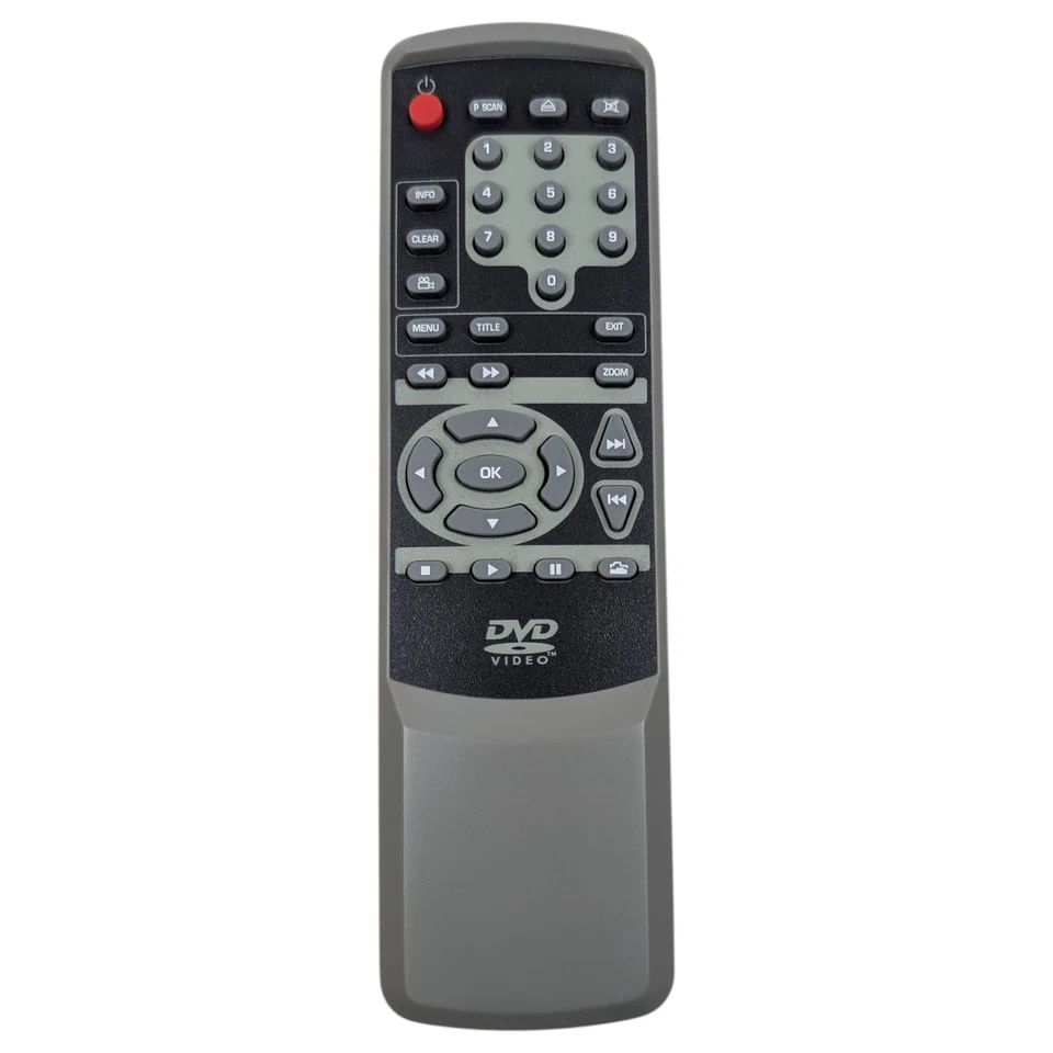 CONTROL REMOTO VIDEO DVD CROWN KOSS CDV661 - PROBADO FUNCIONANDO Foto 2 de 4