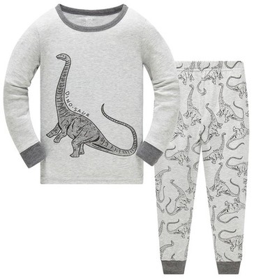 Jungen Pyjama Sets Baumwolle Niedlich Dinosaurier Baby Weihnachten Kleidung