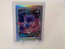 2025 Topps Chrome Disney  Neon Mickey Mouse TCC-5 02/77
