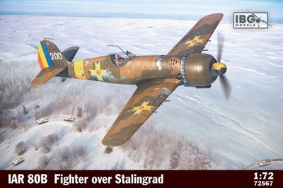 IBG 72567 IAR.80B - Romanian Fighter Over Stalingrad scale 1/72 plastic model