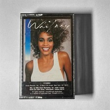 WHITNEY HOUSTON Whitney Cassette Tape 1987 Arista Chrome AC 8405 Pop R B