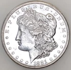 1881 S MORGAN DOLLAR! MS+++! PROOF LIKE! GORGEOUS! WONDERFUL FIND! NR #S1064