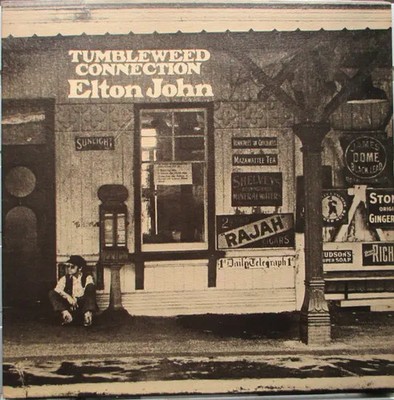 LP Elton John Tumbleweed Connection GATEFOLD & TEXTURED SLEEVE NEAR MINT