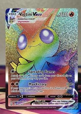 Victini VMAX 165/163 Secret Rainbow Full Art Holo Rare Battle Styles on eBay