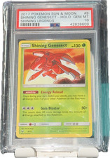 2017 POKEMON SUN & MOON SHINING LEGENDS #9 SHINING GENESECT-HOLO PSA 10 GEM MT on eBay
