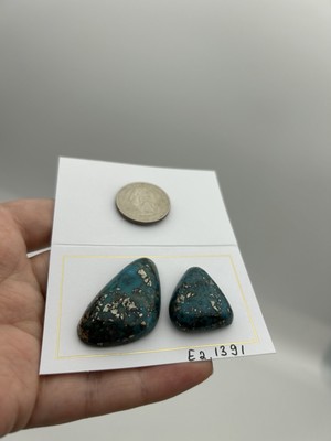 Natural Turquoise Cabochon With Pyrite 21g. 100ct. #E2.1391