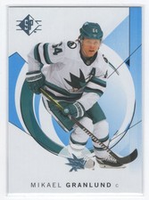 #61 2024-25 SP Authentics Blue Mikael Granlund San Jose Sharks