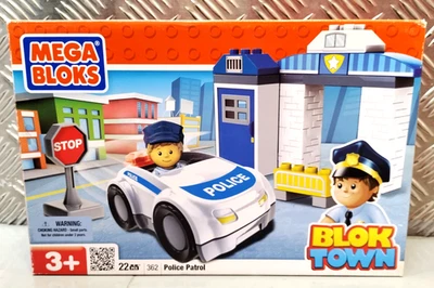 Mega Bloks 362 Blok Town - Patrouille de police - Neuf, scellé - Photo 1/4
