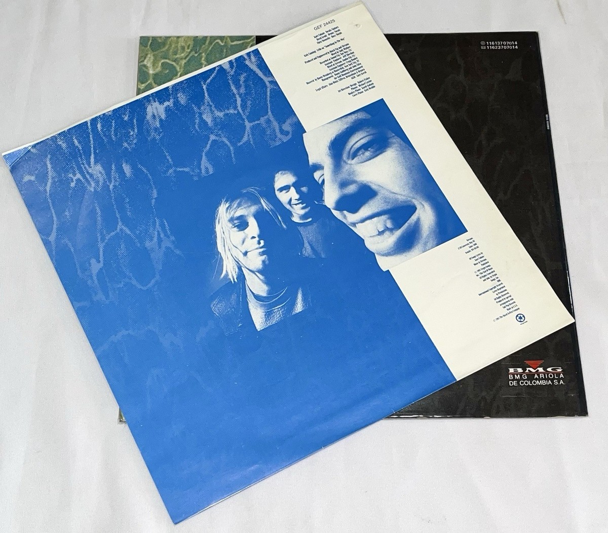 Nirvana ‎– Nevermind - DGC Colombian Press 1992 | eBay
