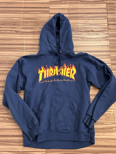 Blue thrasher hoodie - Gem Blue thrasher hoodie - Gem