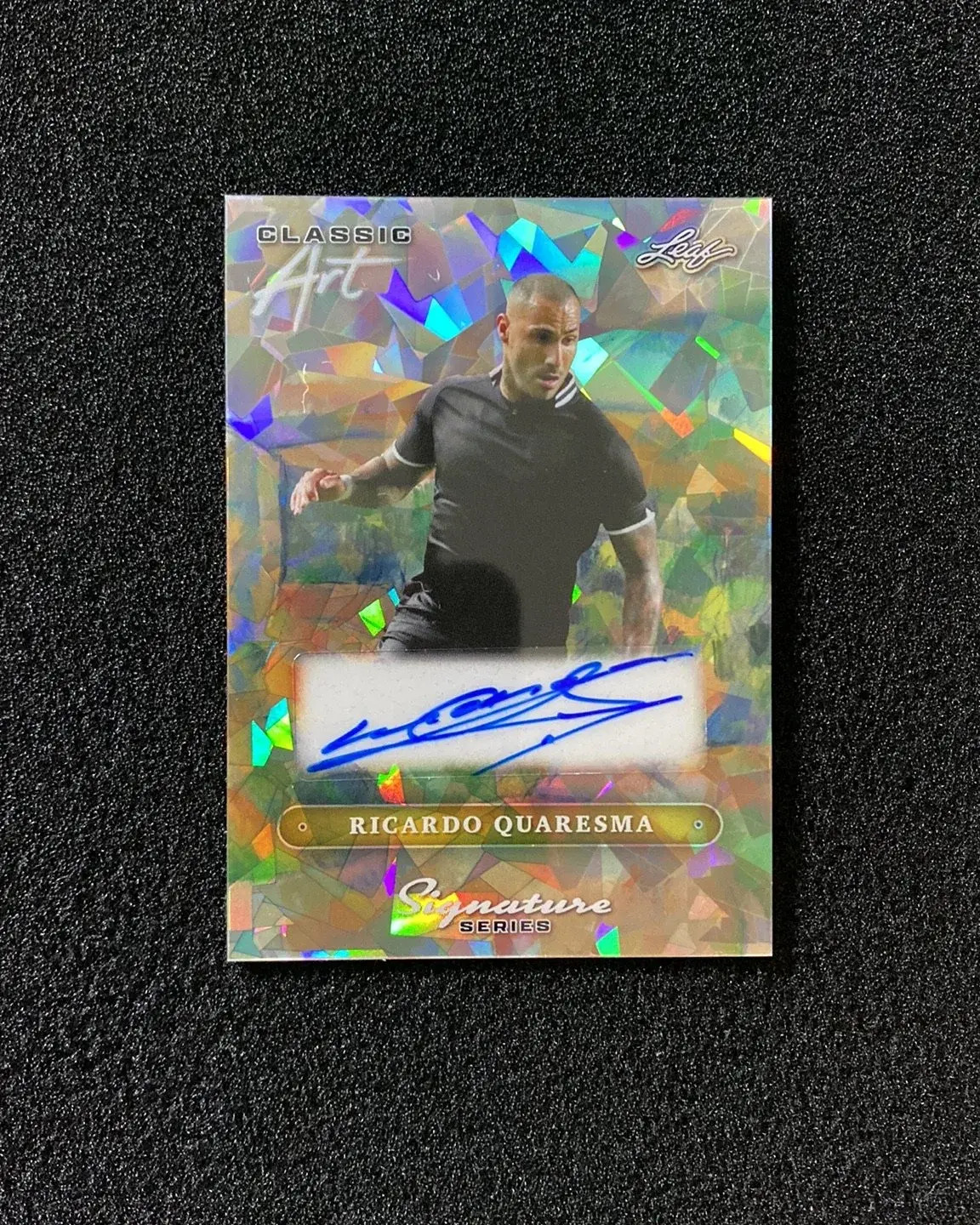2025 Leaf Signature Series Ricardo Quaresma Classic Art Auto 1/1 #CA-RQ1 FG81 view 1