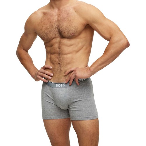 BOSS Herren Boxershorts Unterwäsche etwas länger am Bein S M L XL XXL 3er Pack N - Afbeelding 30 van 33
