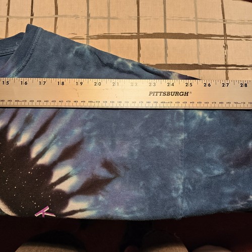 Rare Vintage Liquid Blue Pink Floyd “Pulse” Tie Dye T Shirt 2005 Size 2XL - Picture 5 of 8