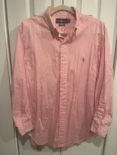 Polo Ralph Lauren Men s Dress Shirt 16 32 33 Blue Button Cotton