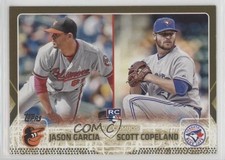 2015 Topps Update Rookie Combos Gold /2015 Jason Garcia & Scott Copeland 5x5