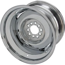 Speedway Vintage 16x10 Chrome Steel Wheel 5 On 4.54.75 4.5 Inch Bs
