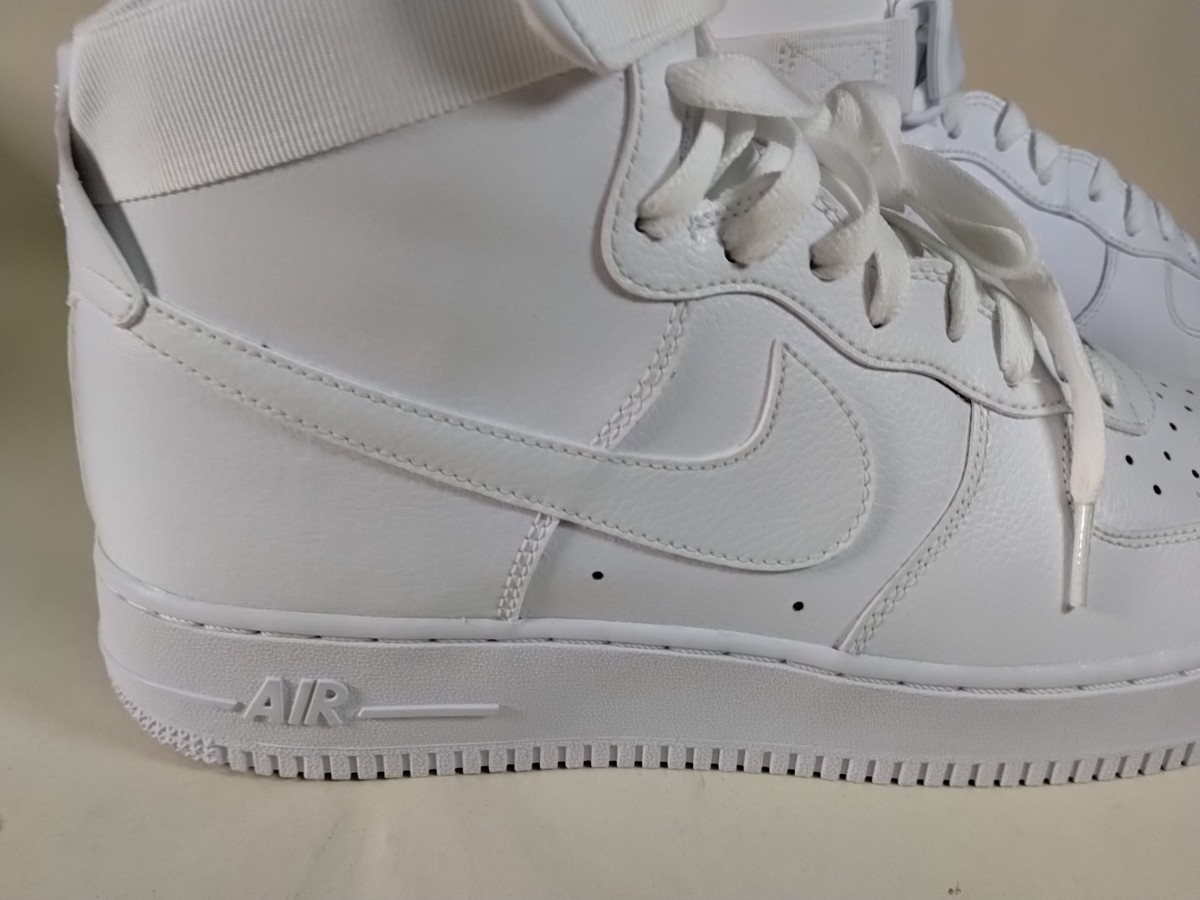 Nike Air Force 1 High Triple White Men\'s Size 11.5 / 315121-115 Nike Air Force 1 High Top (315121-115) Men main image 2
