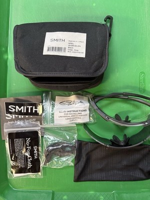 Used Smith Optics AEGIS Eye Shield Safety Glasses Kit Black W/Frames (MGAug143)