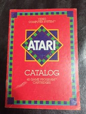 1982 Atari Video Computer System 49 Game Catalog Nice