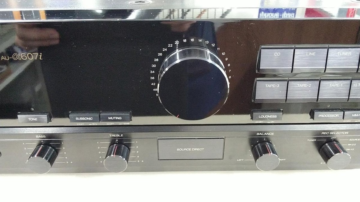 Sansui AU-α607i (AU-A607I) Integrated Amplifier Vintage Working | eBay
