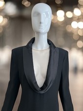 ALEXANDER MCQUEEN 2012 SARAH BURTON FORMAL EVENING GOWN WITH TRAIN