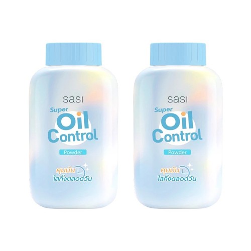 2x Sasi Super Oil Control Loose Powder All Day Bright Radiant Skin Natural 50g - Picture 1 of 9
