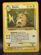 Raichu 14/62 Fossil Holo on eBay
