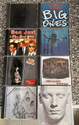 Metallica, Nirvana, Alice Cooper, Aerosmith, Rammstein, Bon Jovi.