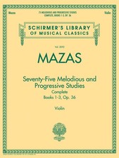 Mazas 75 Melodious & Progressive Studies Comp...