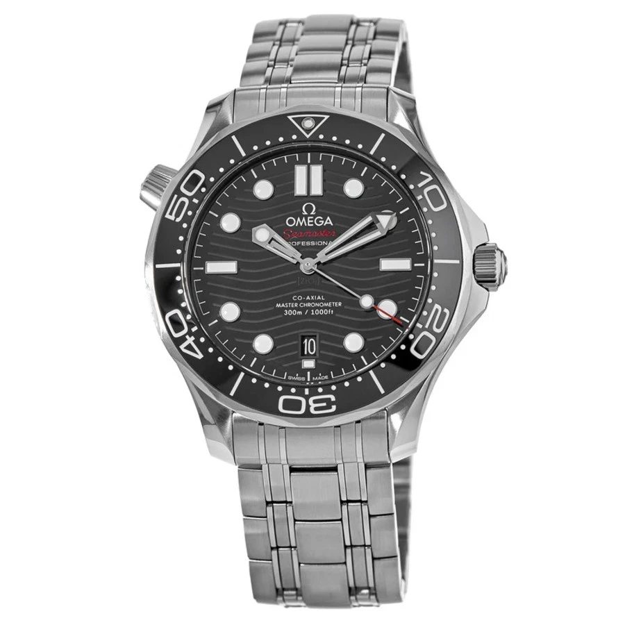 Novo Omega Seamaster Diver 300M relógio masculino automático preto 210.30.42.20.01.001