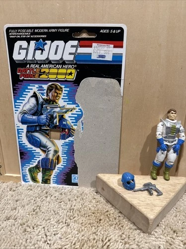 GI Joe 1987 Maverick Complete New O Ring with Card