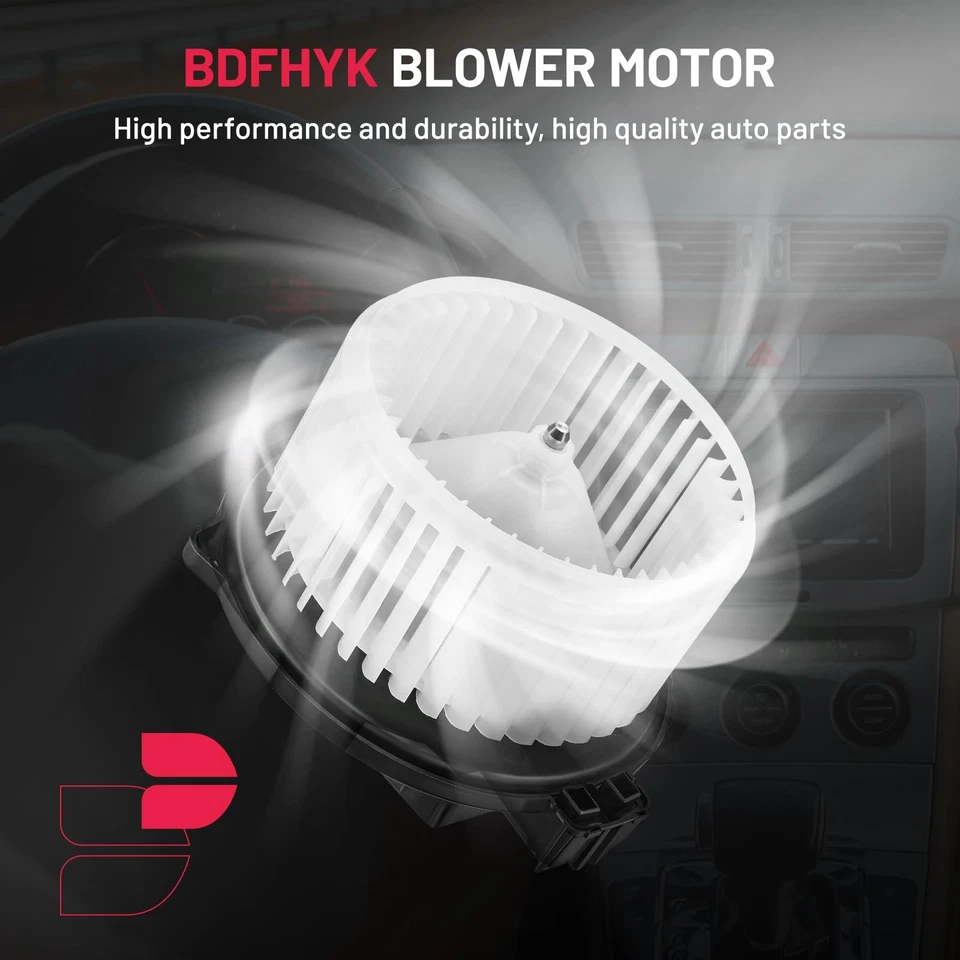 交流电加热器鼓风机电机风扇 700228 适合丰田 Sienna 2007 - 2010 斯巴鲁内陆 — 第 3/4 张图片