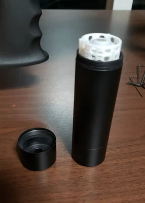 3DRELOADED Internal Tuning Baffles for .25 PCP Airgun Moderators - Black - 1 PACK