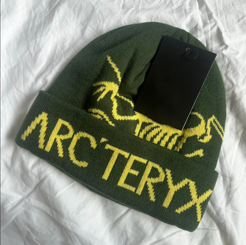 Arc'teryx Bird Word Toque Beanie Hat Green Void Wool Knit Winter
