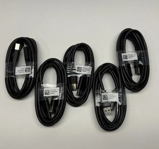 Lot of 5- DELL 6ft USB 3.0 Type A to B Super speed Cables Scanner/Printers