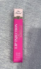 Too Faced Lip Injection Extreme Plumping Clicks Lip Gloss - On Pointe NIB