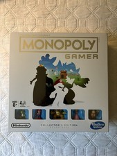 Monopoly Gamer Collector's Edition Mario Game Nintendo Complete