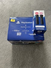 PlayStation Virtual Reality Headset VR1 With Two Motion Controllers, Wires, Box