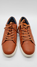 Bruno Marc Casual Dress Sneakers Men's Lightweight Lace Up Shoes Brown Size 9.5