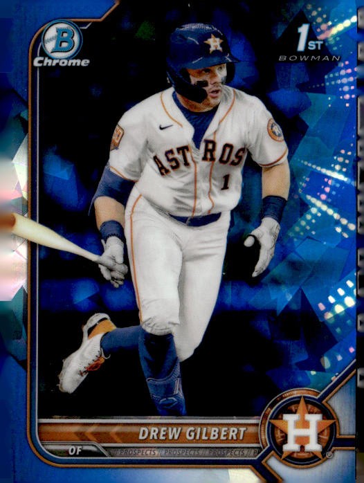 2022 Bowman Draft Sapphire Edition #BDC-152 Drew Gilbert