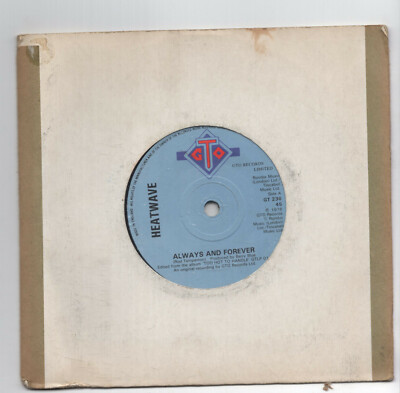 (B702) Heatwave, Always & Forever - 1976 - 7 inch vinyl