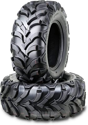 (2) 24x8-12 ATV Tire Front Set 6PR for 2004-2006 Polaris MAGNUM 330 ATP 330