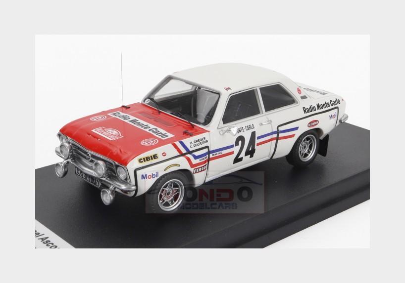 Miniature Opel Ascona 1/87 Herpa Voyage Noire SpiWa / 75 Années - Voiture-miniat