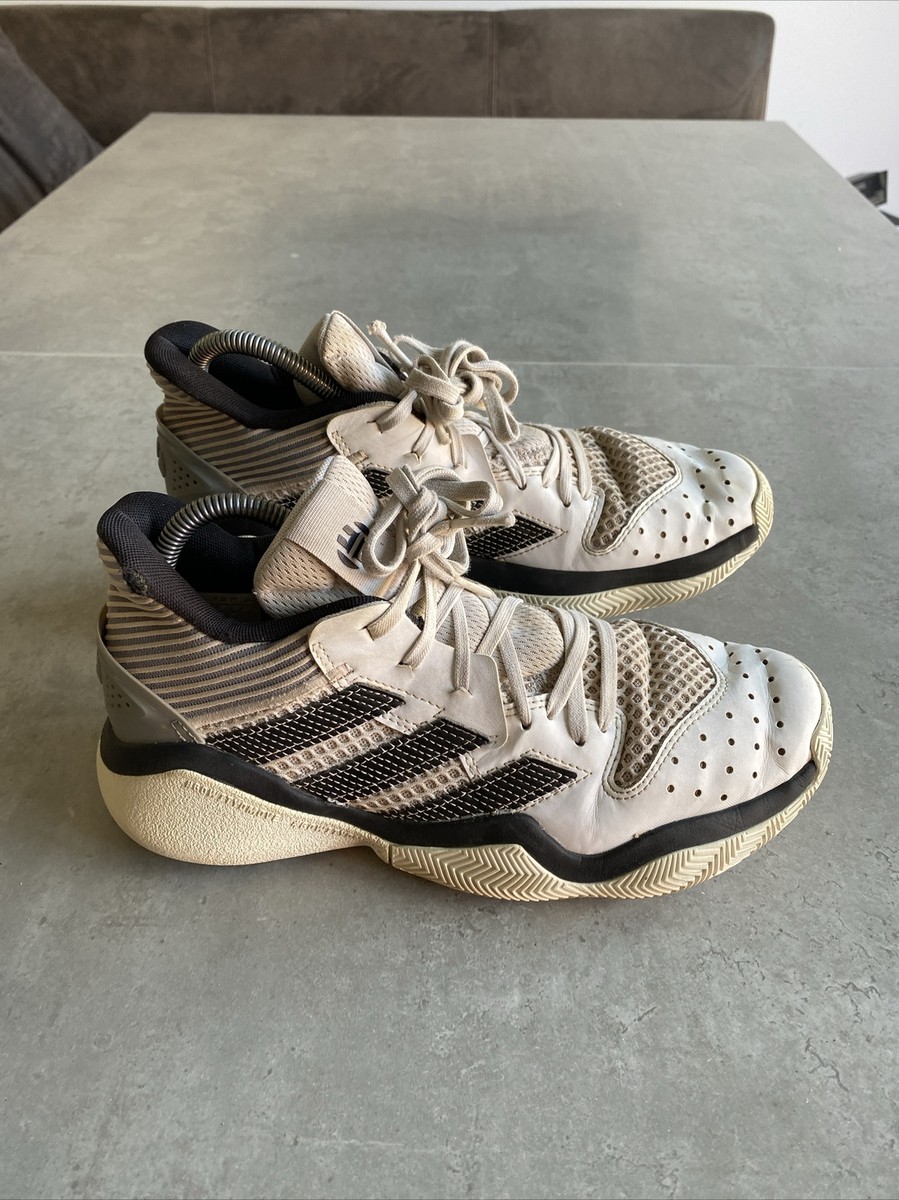 Adidas Harden Stepback Cloud White Basketball Shoes EH1942 Men's UK 7 |  eBay UK