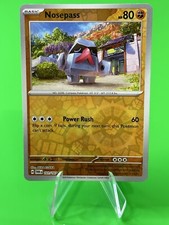 ⭐⭐Pokemon Nosepass S & V Twilight Masquerade Reverse Holo Common 101/167 NM!!⭐⭐
