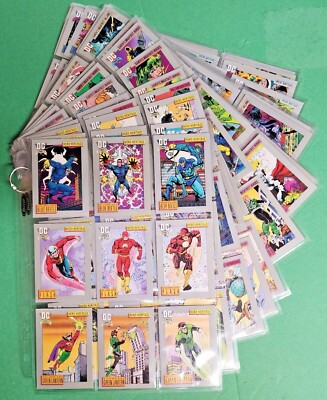 1992 Impel DC Cosmic Trading Card Set Series 1, You Pick & Finish Your Set