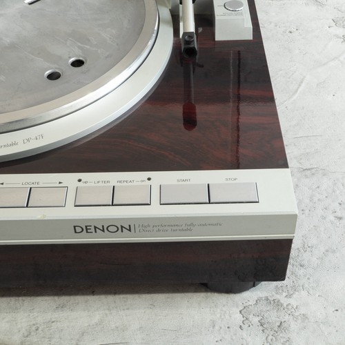Denon DP-47F Turntable 1985 Fully Automatic Direct Drive - Picture 13 of 13