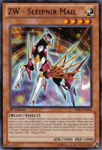 ZW - Sleipnir Mail - PRIO-EN096 - Common - 1st Edition x3 - Lightly Played