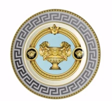 Versace Rosenthal - 18 cm Prestige Gala Le Bleu 2 Versace Flat Plate - Versace