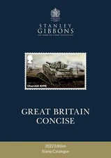 New Stanley Gibbons 2022 Great Britain Concise Stamp Catalogue British Guide